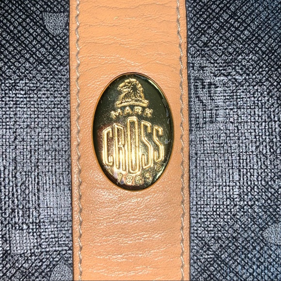 vintage MARK CROSS sling strap BUCKET BAG - Picture 2 of 12